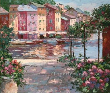 Paisajes Painting - yxf106eB paisaje impresionista jardín floral
